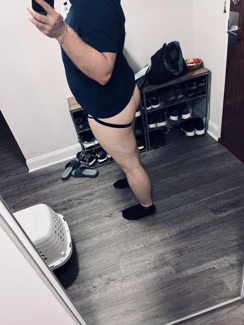 Jockstraps are fun to wear 😅 by GingerB3