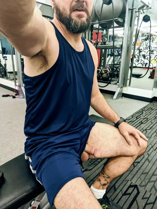 Just another day at the gym by retirefever