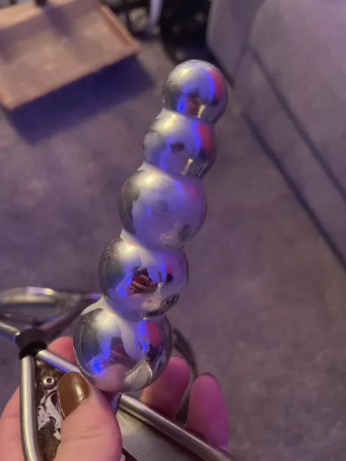 My chastity plug after 3 days by Chastityslut4679