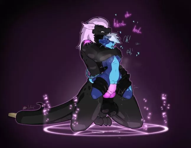 Summond the wrong kind of demon [MF] (Lotusgoatess) by Floof9812