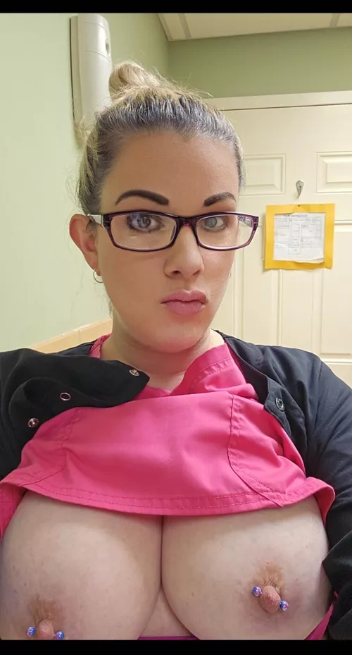 Work milfie by Hotnursefla