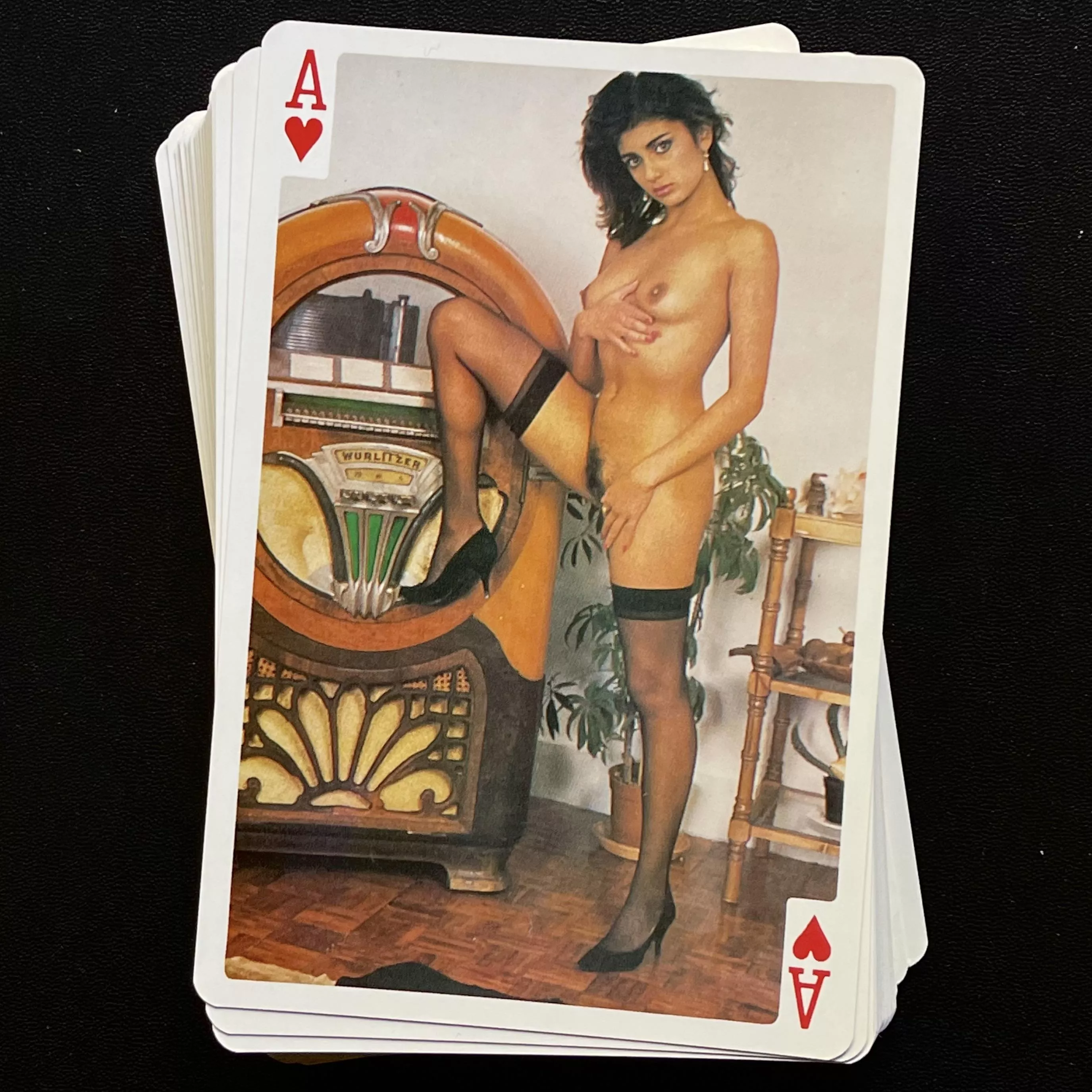 Ace of Hearts (Oversize Playing Cards 1980s) posted by ahilava