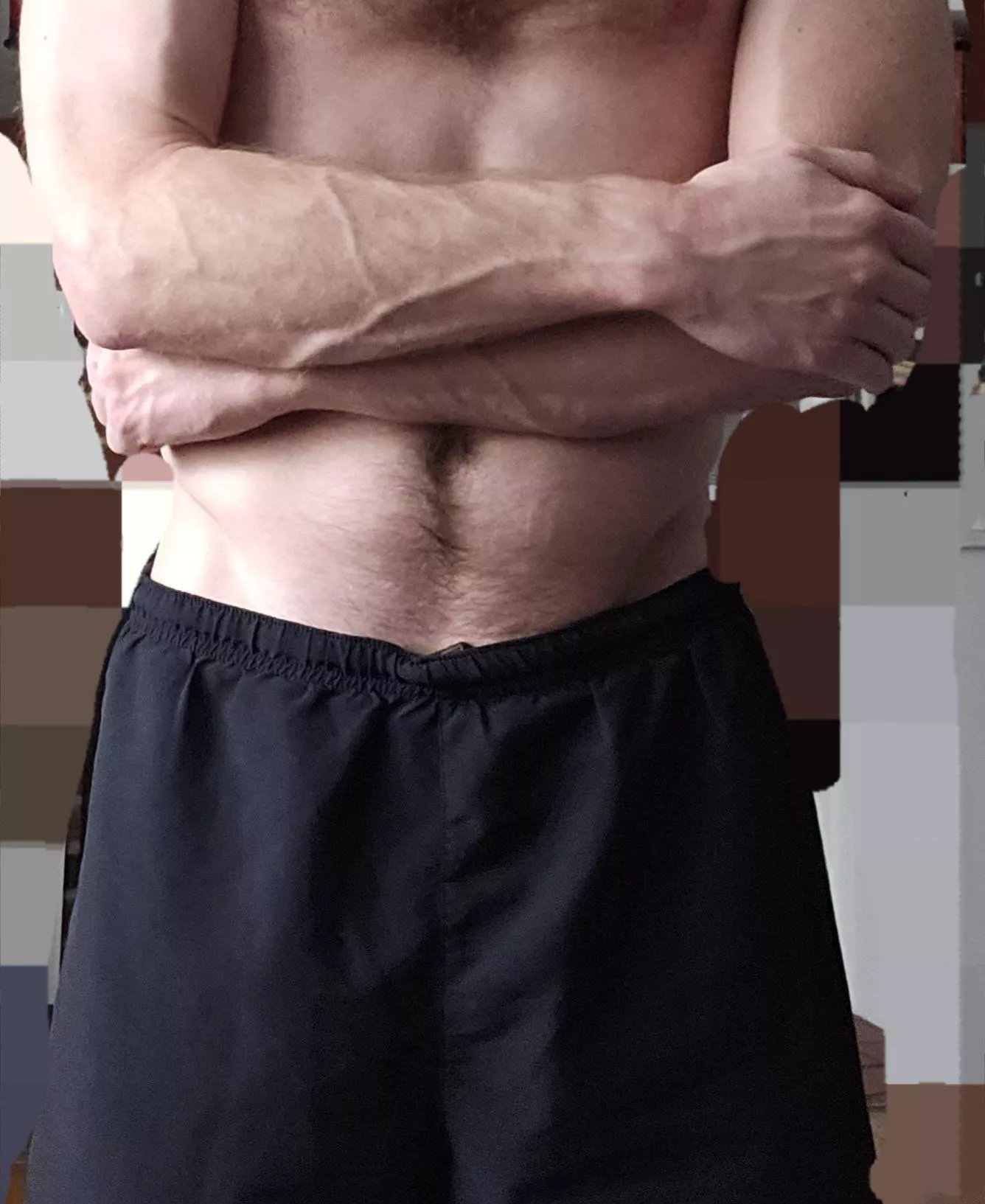 Arm day vein day. posted by WordMajestic4990