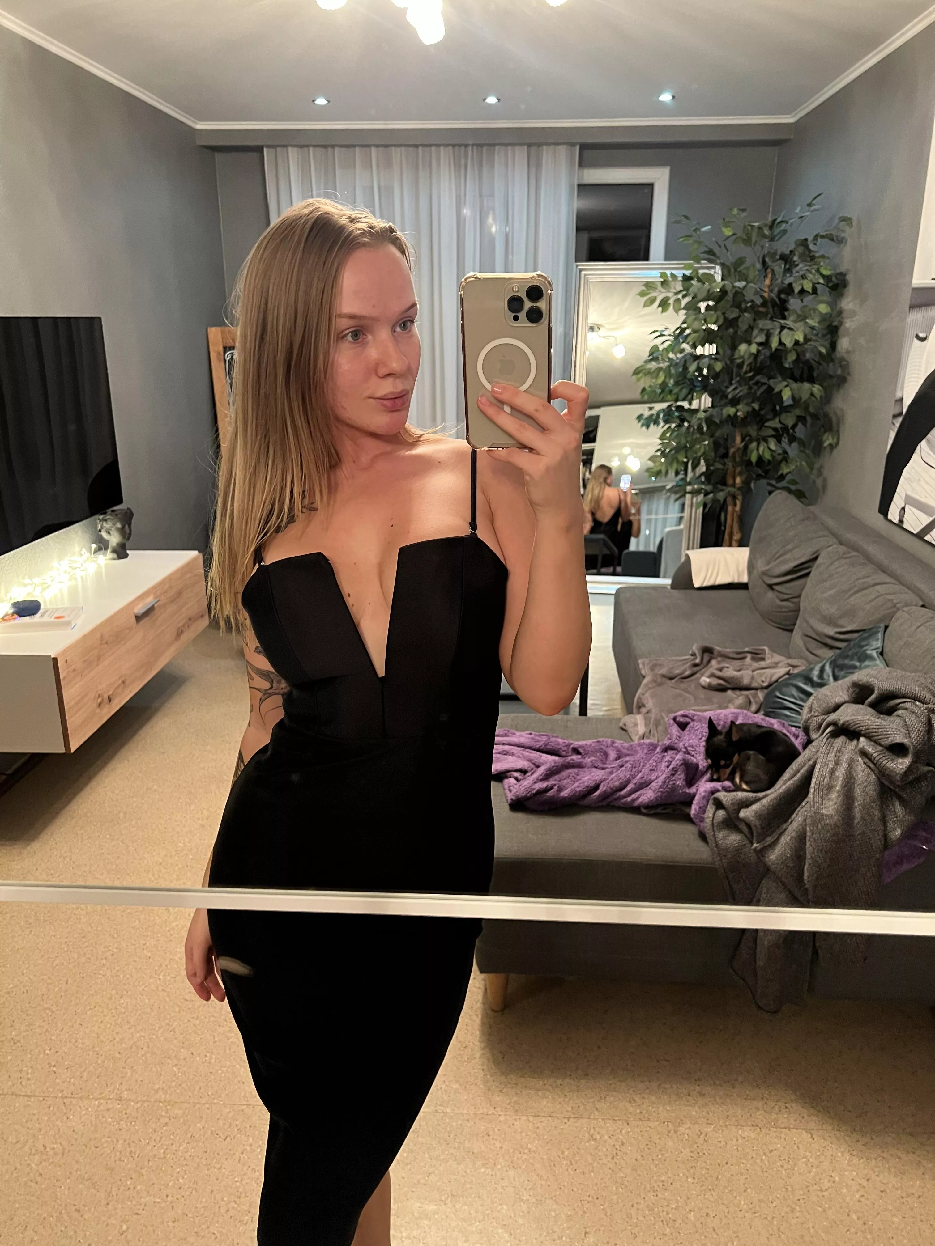 Do you mind if I dress like this for our date tonight? 🤗 posted by EmbarrassedBuy8407