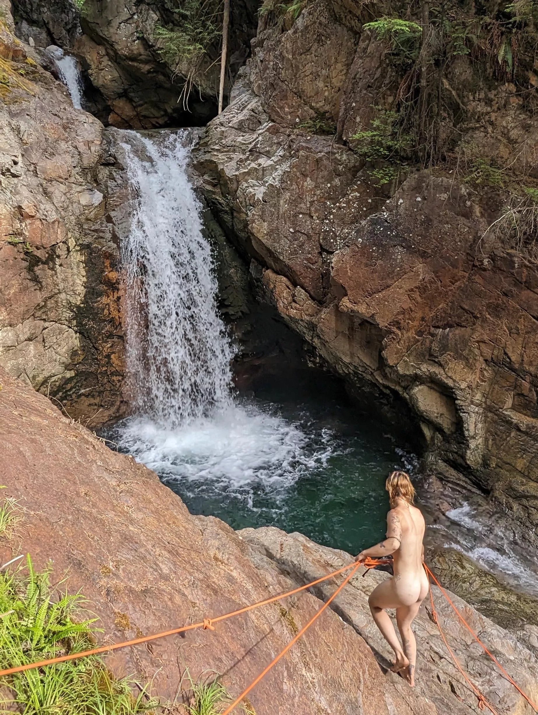 Down by the waterfall posted by spicyforestnymph