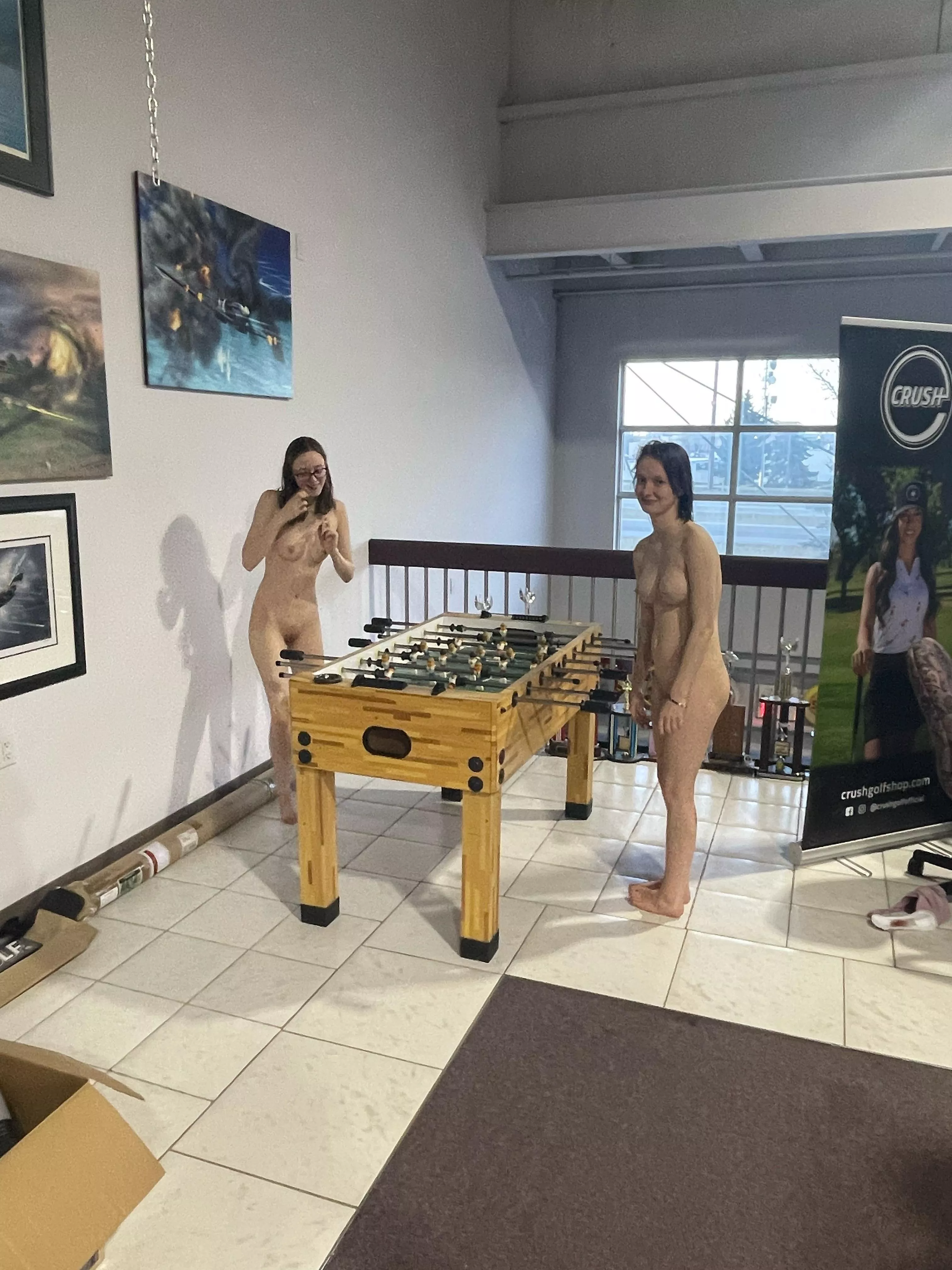 foosball anyone posted by SexyNerdandHerBird