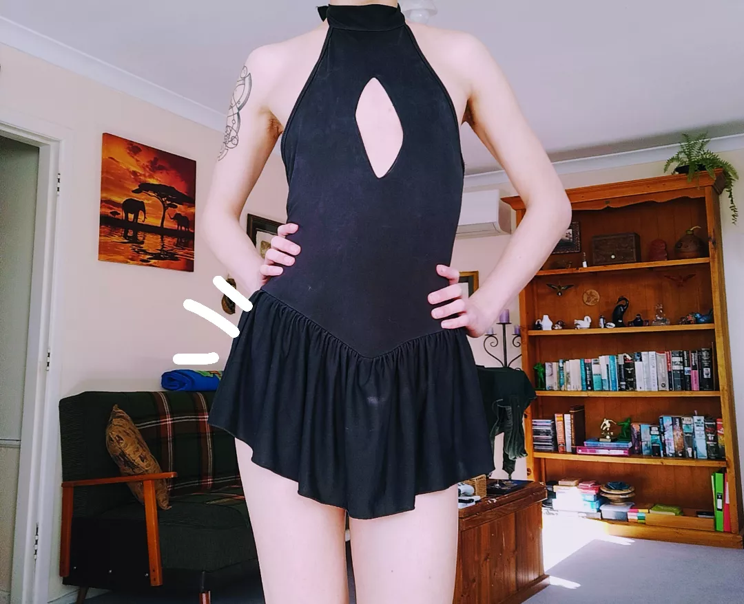 I Got this new swim suit recently! Whadoya think? posted by ScarlettTheFemboy