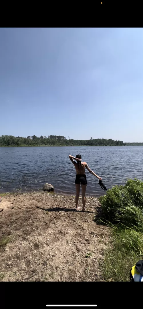 i prefer to be naked outside by mntoplesshiking