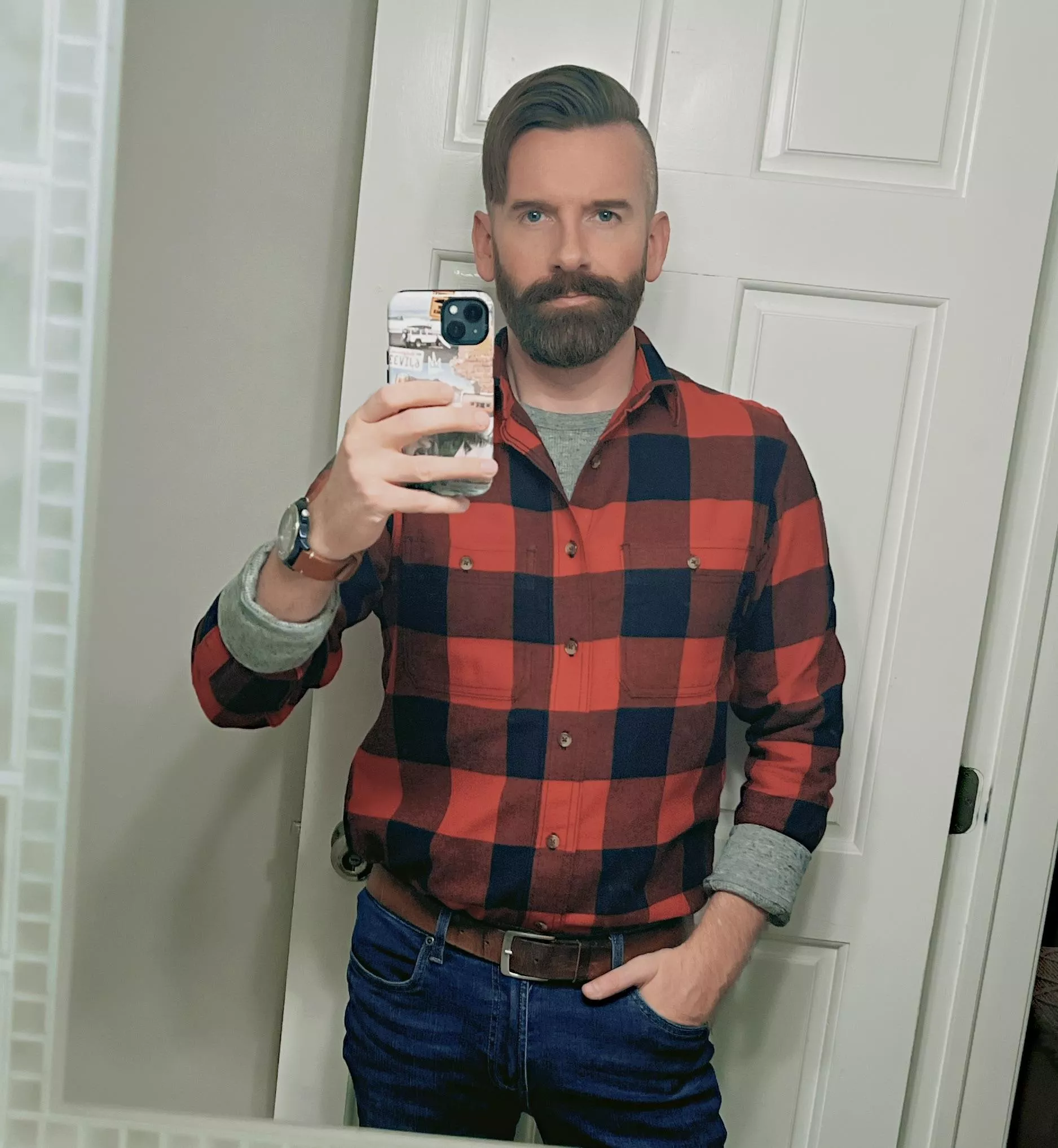 I’ve basically bought the same red flannel shirt for the last ten years. I like what I like! 😊 posted by Laowai79