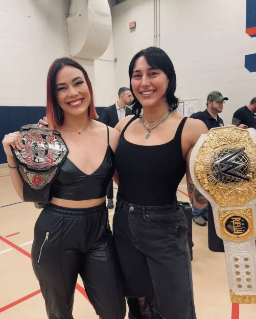 Killer Kelly and Rhea Ripley by jorodgers966