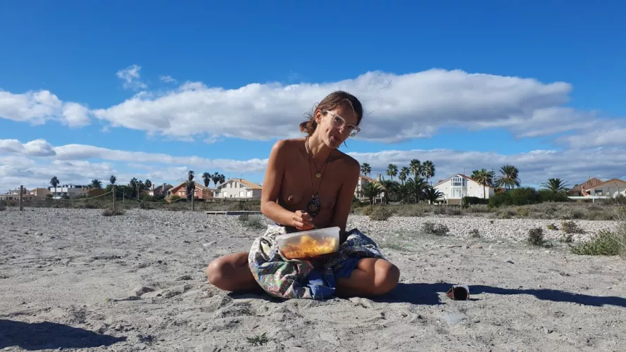 Love the feeling of freedom at a nudist beach by Ardillita_InTheSun