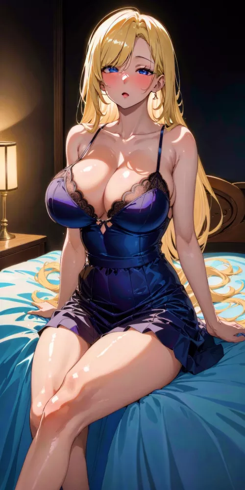 Violet Nightwear by CheetahSperm18