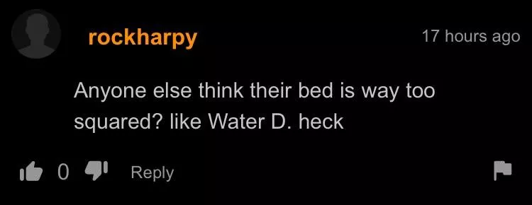 Water D. Heck posted by NharwalDog