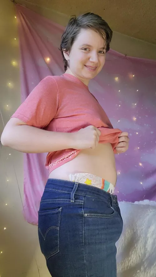 Would you run errands with your babygirl in a full size diaper 🤭 by mommie_girly