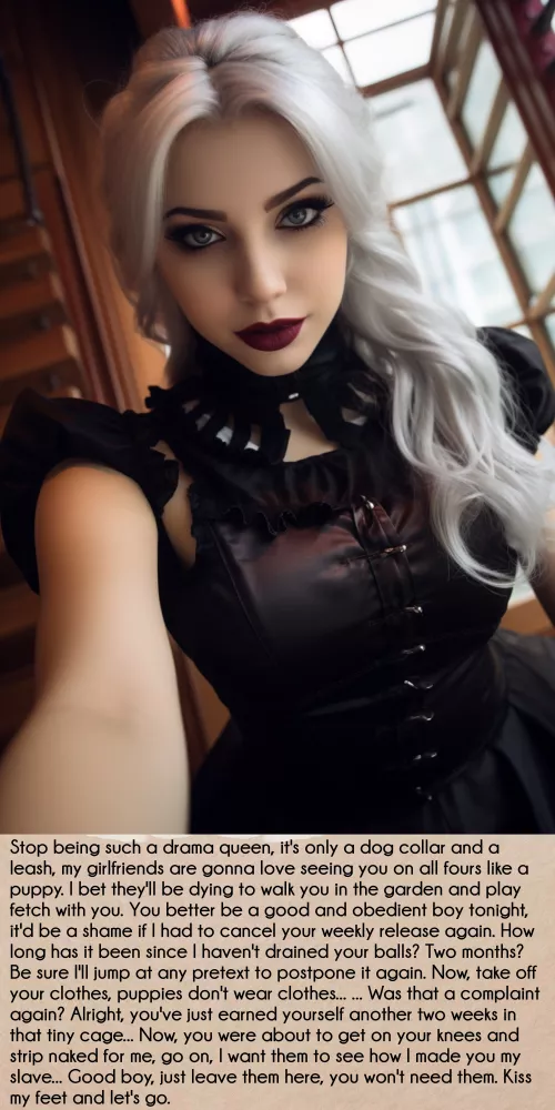 You better be a good puppy tonight by Dominan-t