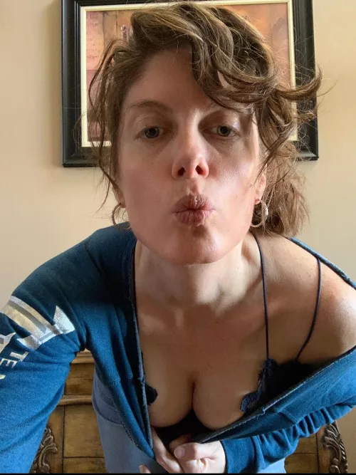 Down blouse for the Titans by BustyBrooke01