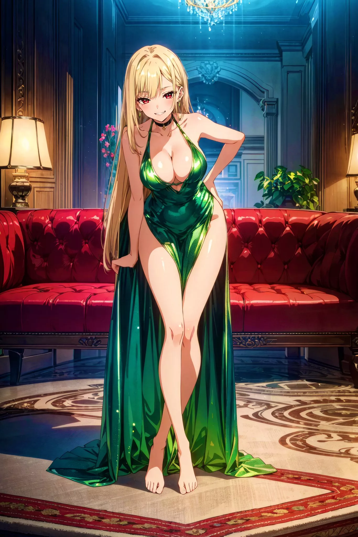 Emerald Dress posted by CheetahSperm18