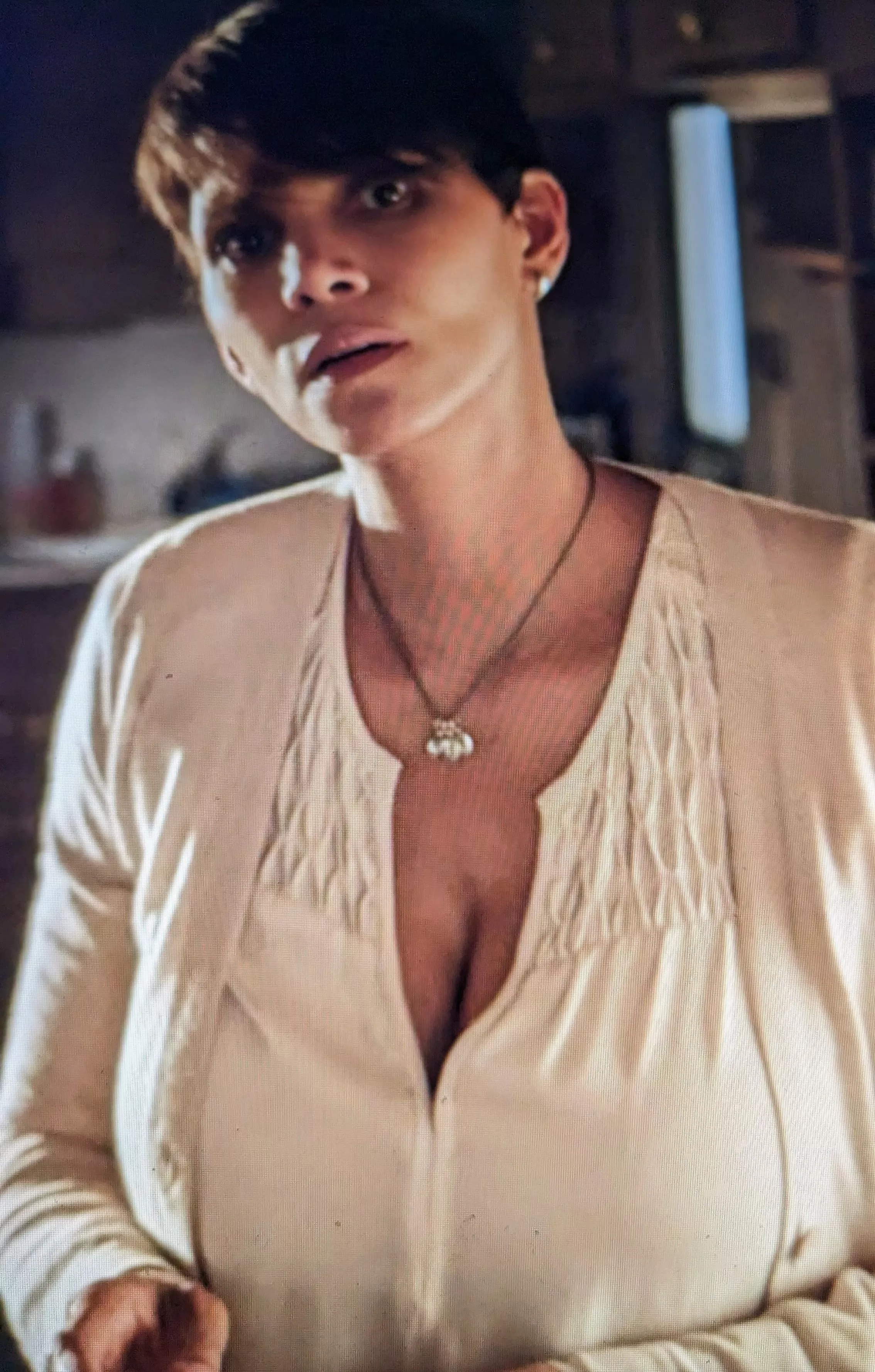 Halle Berry's huge post baby cleavage posted by sonicspeed2024