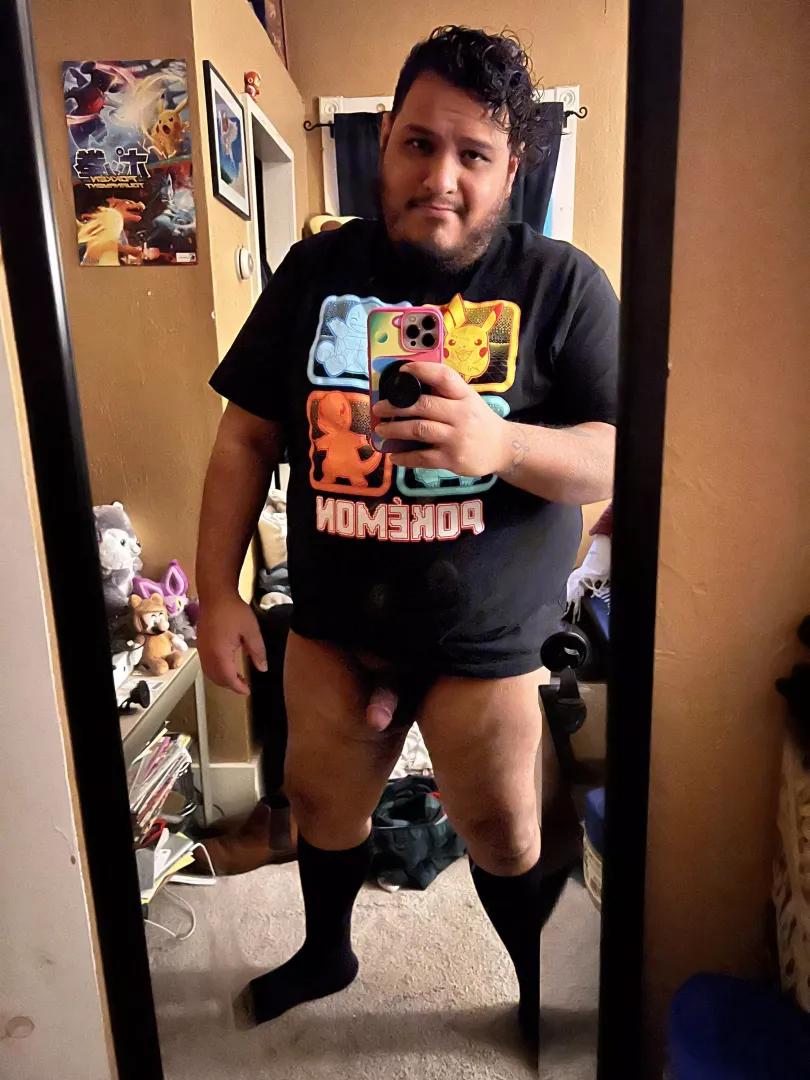 I thought I looked cute! posted by KinkyBrownBear