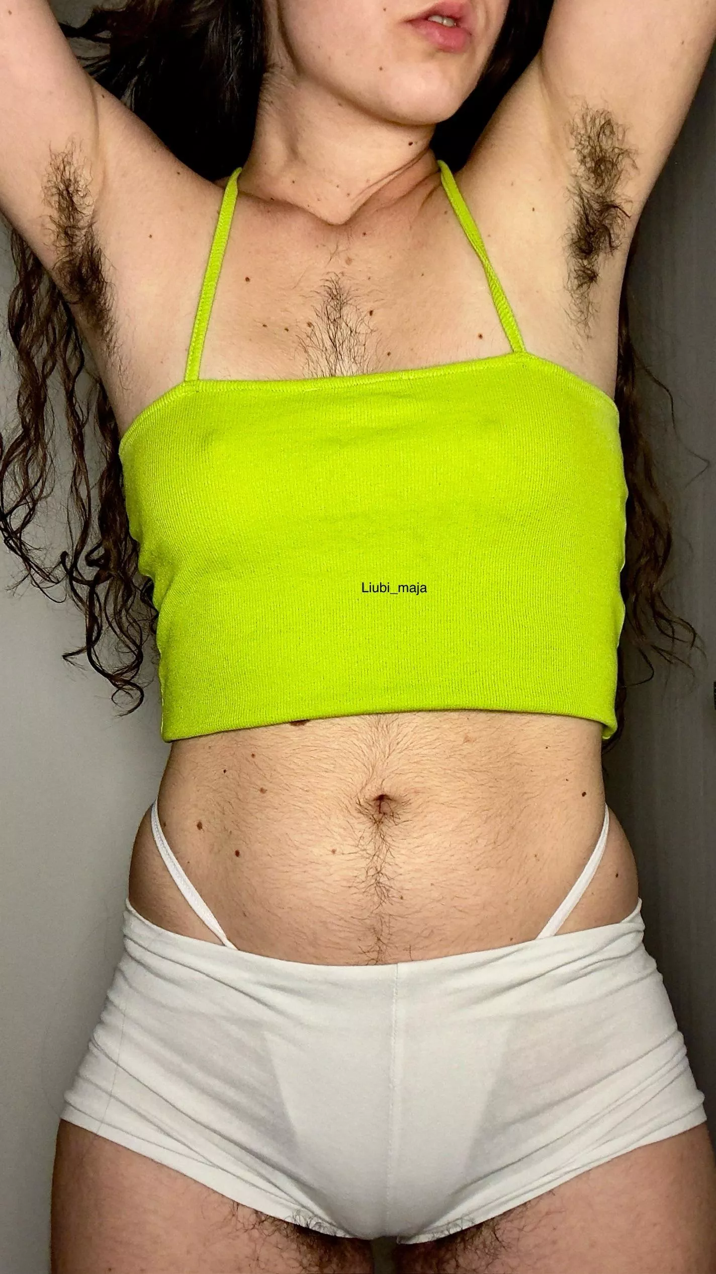 I wish I could make you smell my hairy armpits when I am aroused like now posted by Liubimaja4u