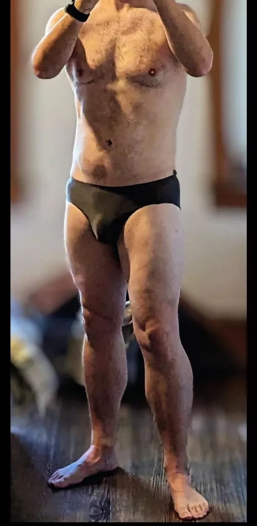 Like my new briefs? by burnerhorse