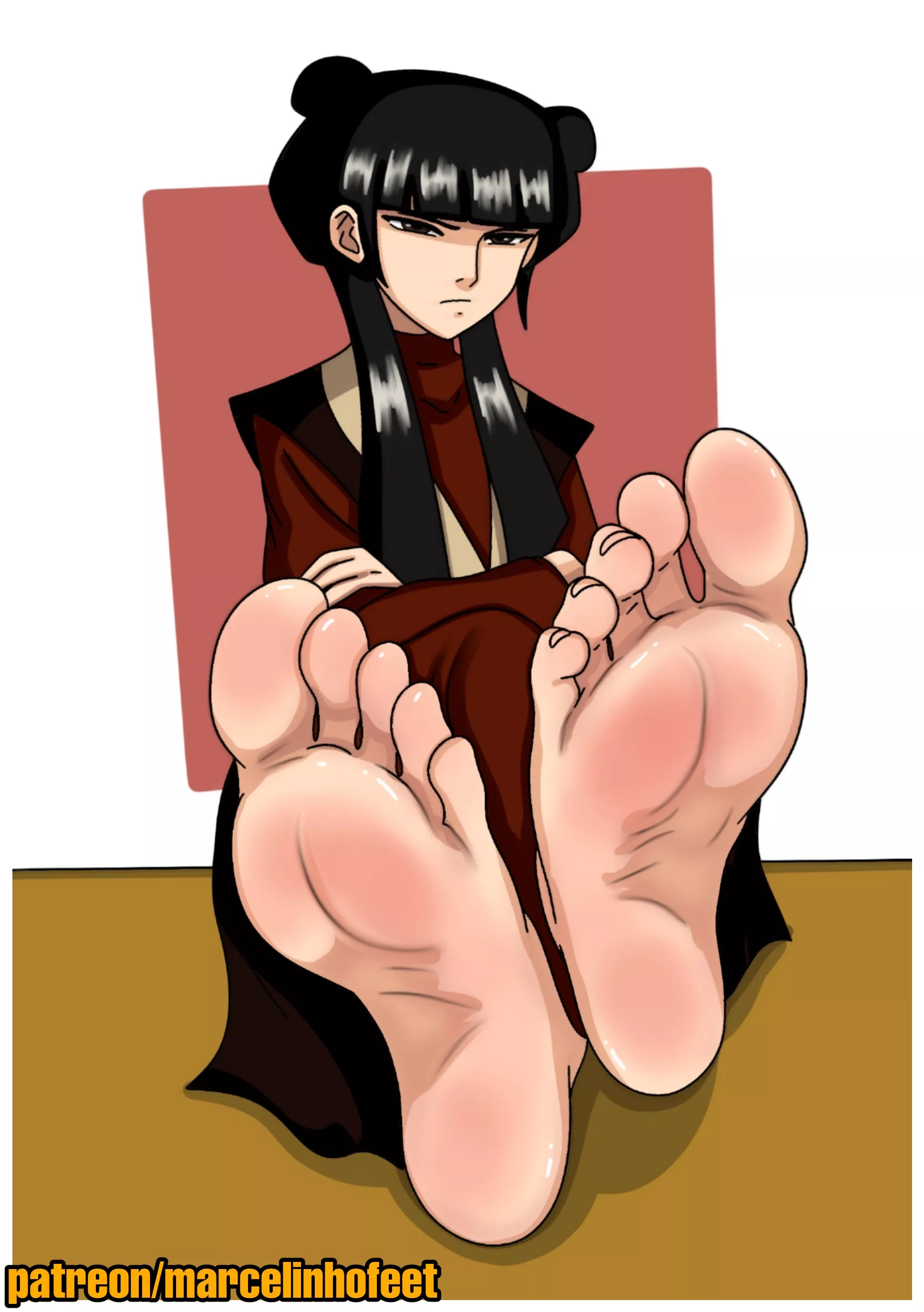 Mai (Avatar: The Last Airbender) [Artist: Marcelinhofeet] posted by ComaOfSouls