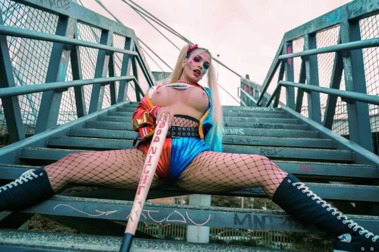 NOT done with my HARLEY QUINN COSPLAY by AnniConnors