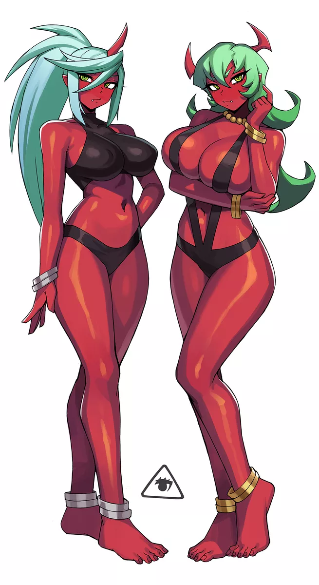 Scanty and Kneesocks (Donburik) [Panty and Stocking] posted by PMatty73