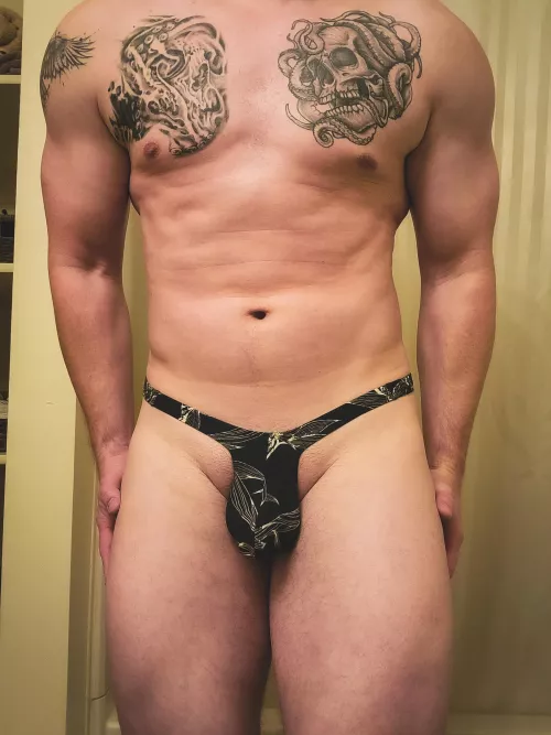 Skimpiest one I've ever made. What do you think? by just_thongs