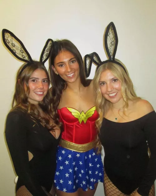 Three hot Halloween girls, how would you rate them? by [deleted]