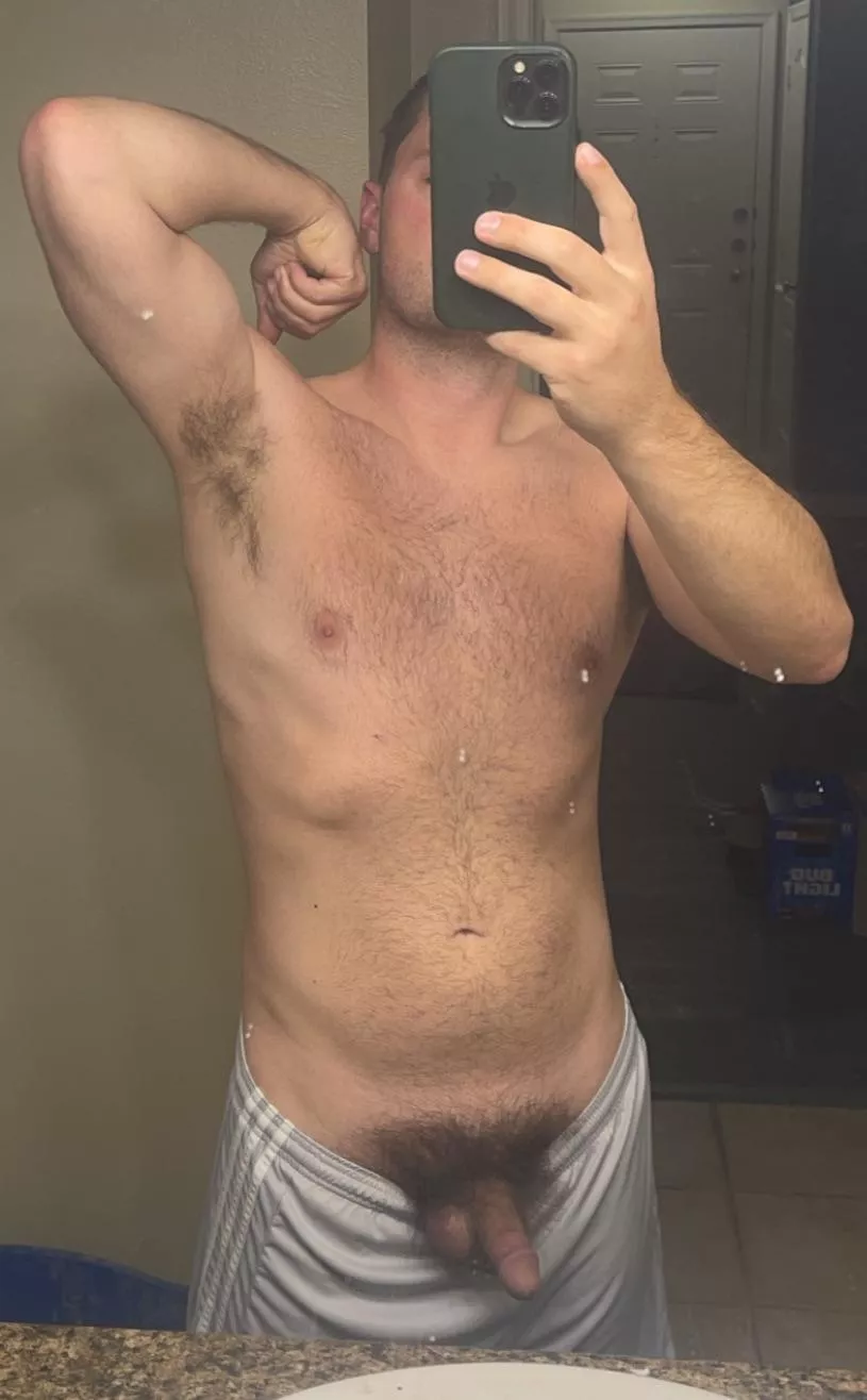 Who’s more hairy? posted by newmessage11