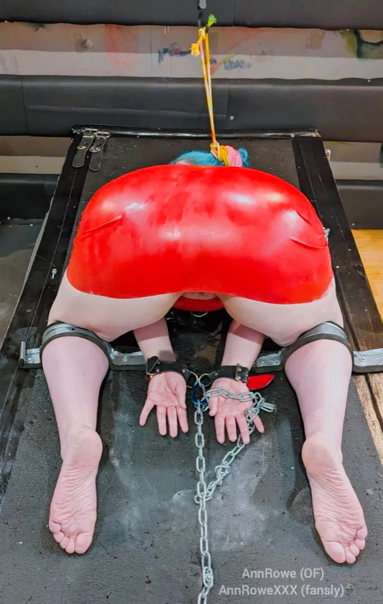 Woman in the red dress. posted by AnnRoweX