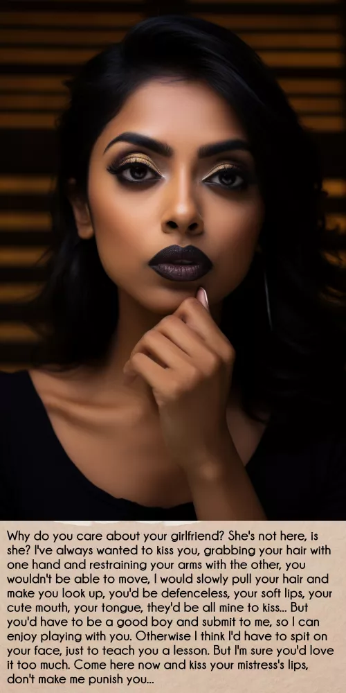 Your girlfriend isn't here, let it be our little secret by Dominan-t