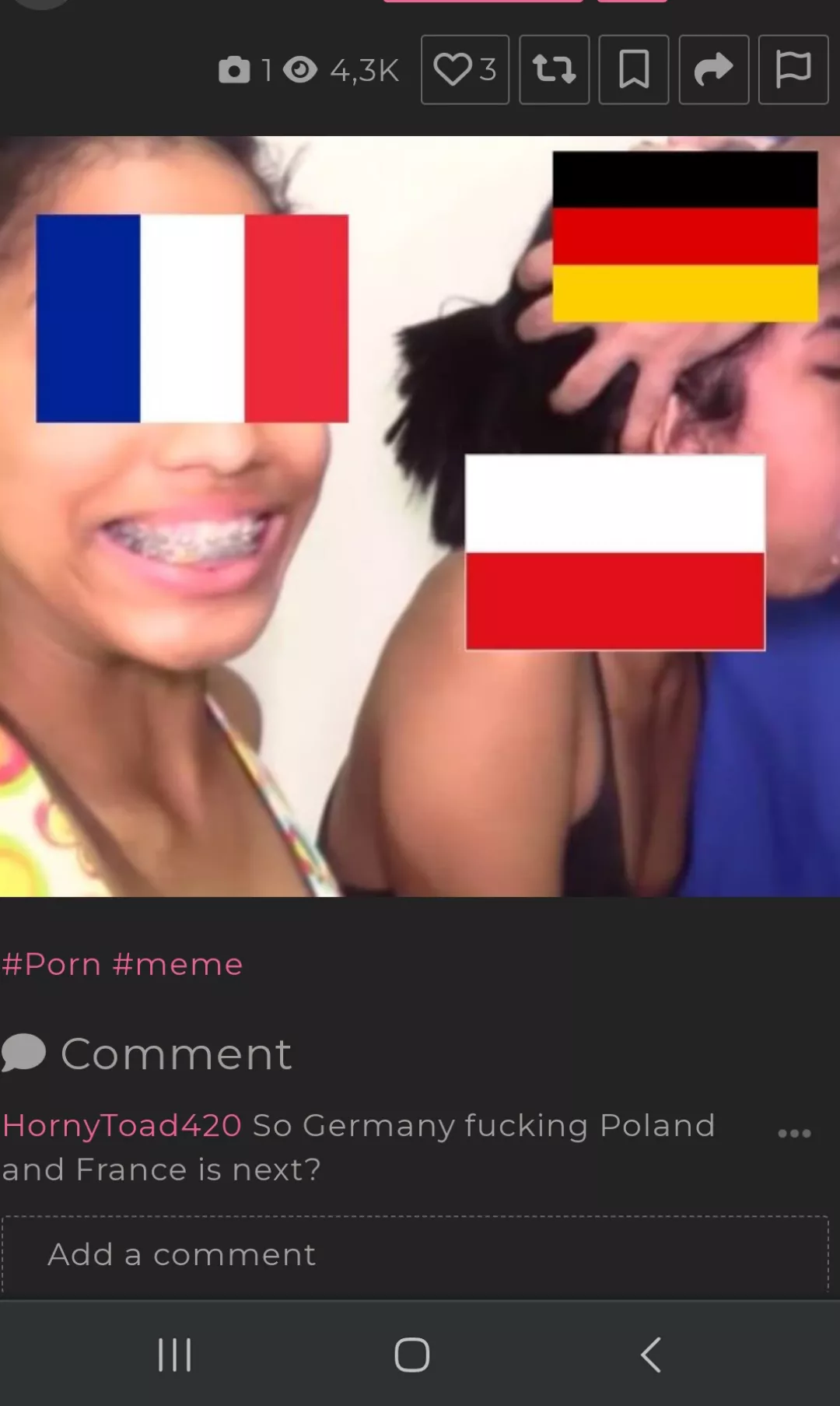 Can anyone find the girls or source from this picture posted by GiornoGiovanna7373