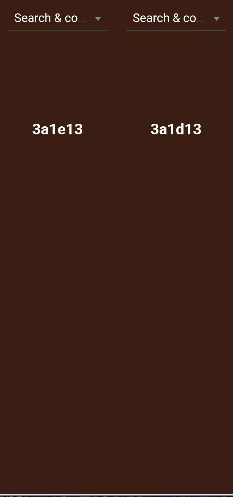 Can you see the difference between these hex codes? posted by DeerPhantomX