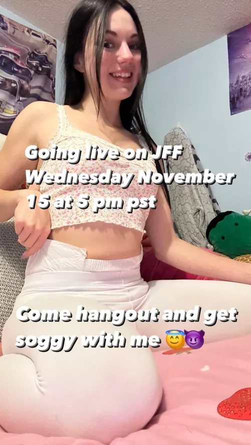 Come hangout with me on JFF this Wednesday 😘 by SoggyStrawberryy