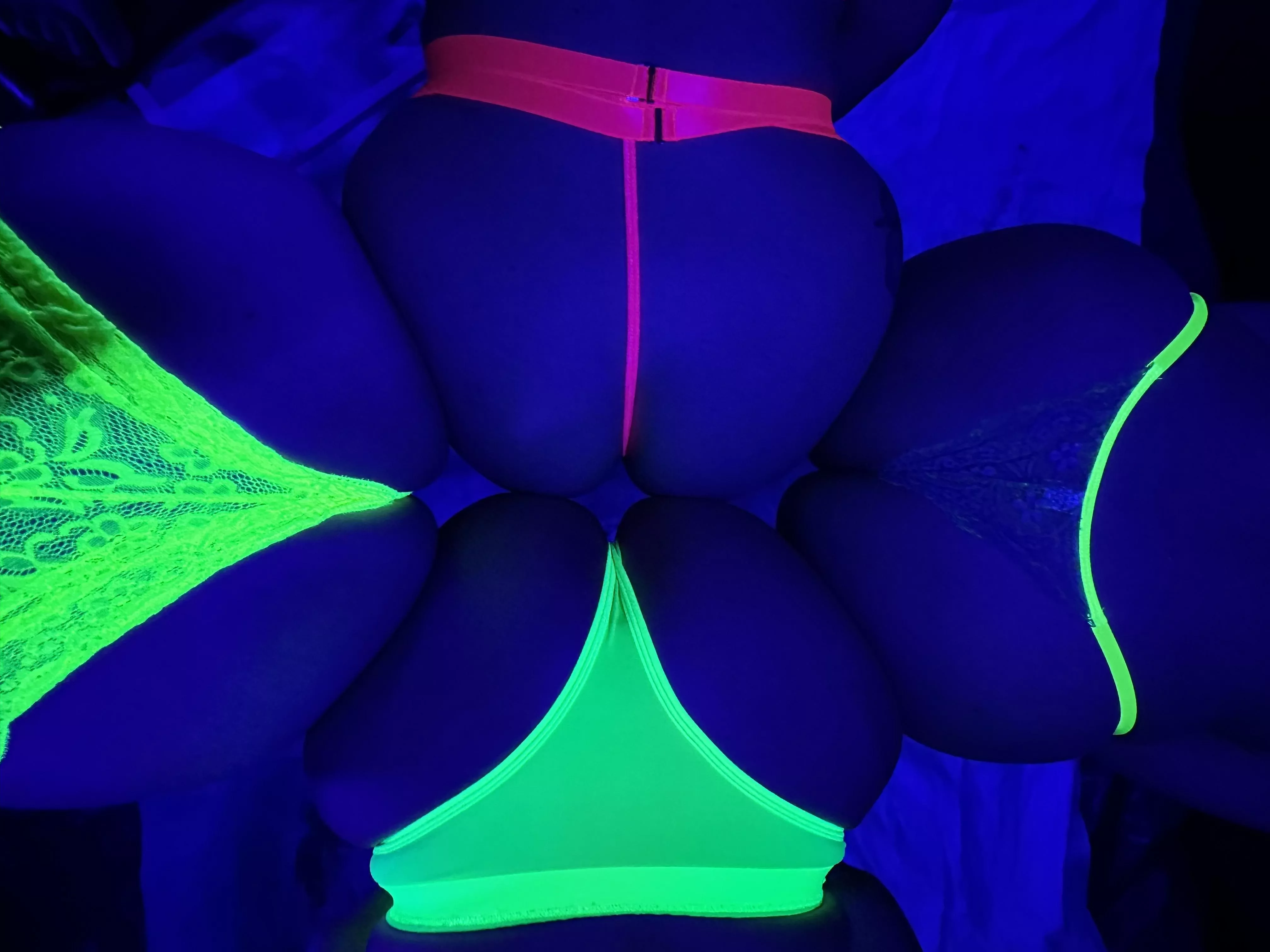Our panties glow like our personalities [f] posted by NaughtyNurseRoxanne