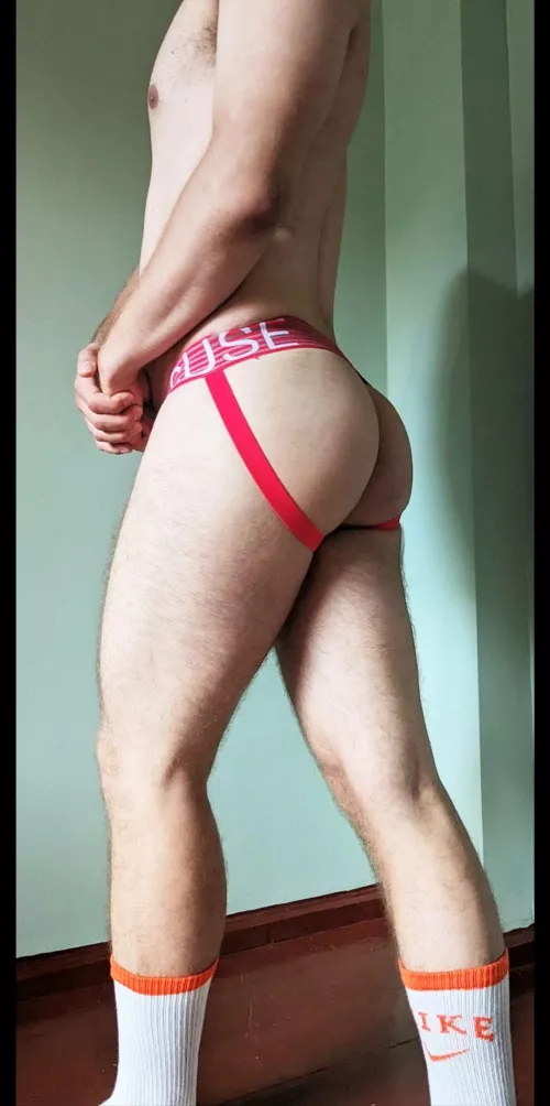 Red jocks for naughty thoughts by socks_n_jocks