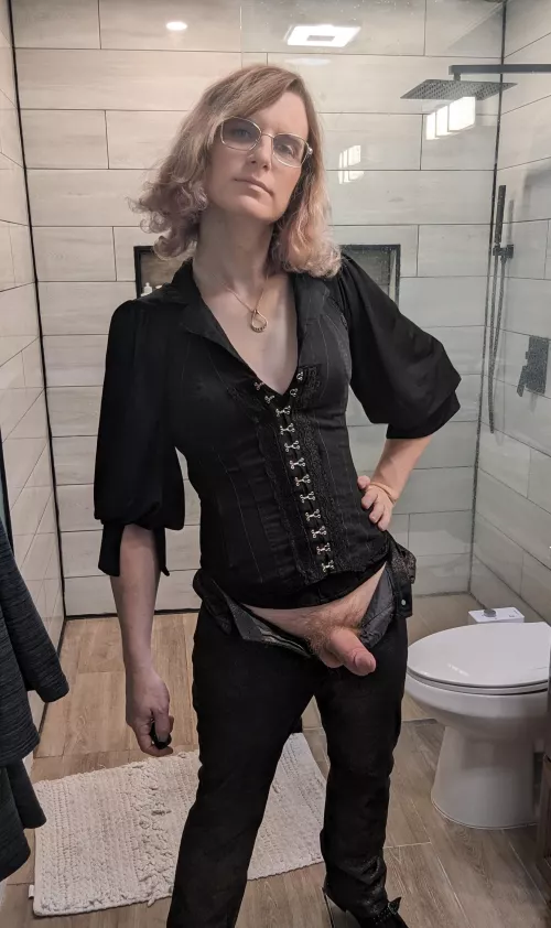 What do you think of the vest? Does it draw the eye? by LunaStarflare