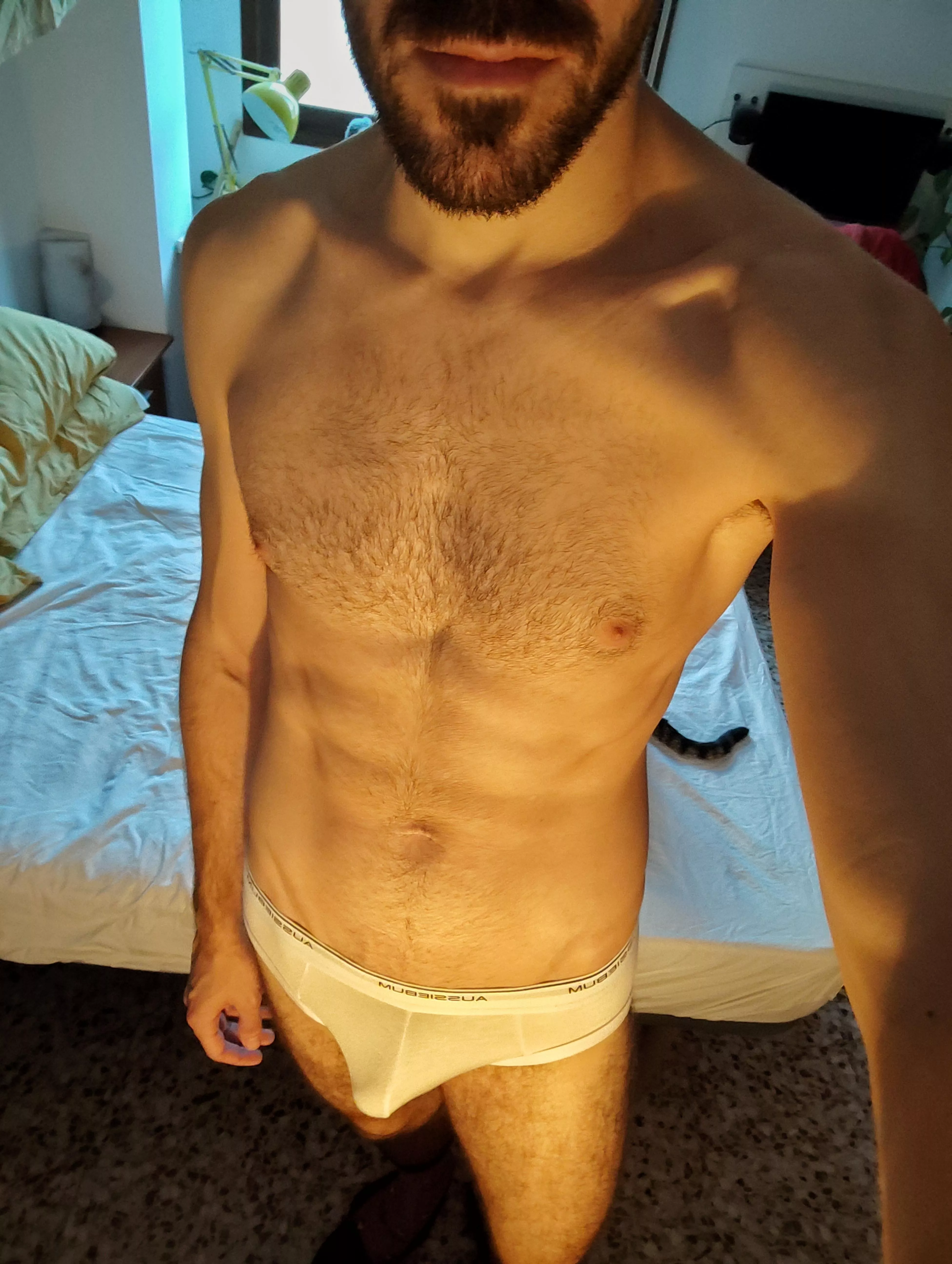 White briefs to start off the week posted by kiwiexxxt