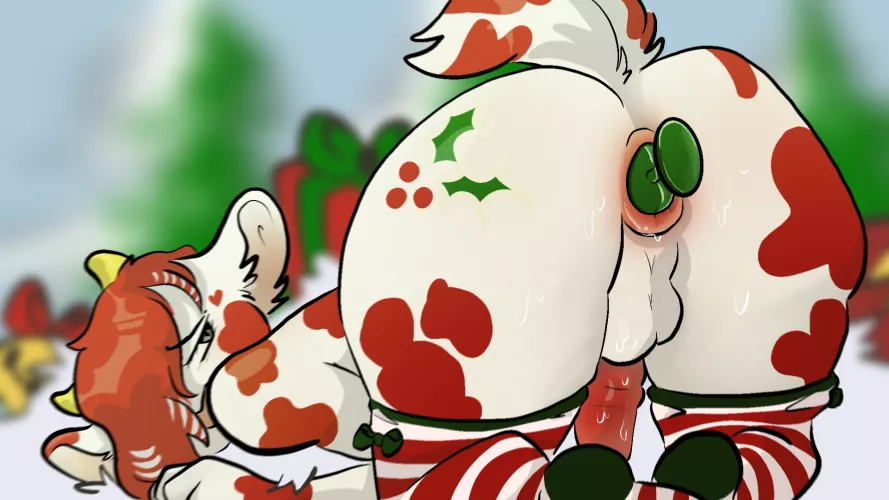 Xmas Flynn (art by me/s.max) by Maximum_Anxiety_6598