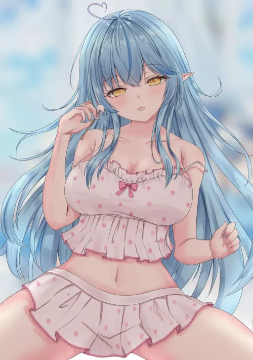 Yukihana Lamy [Hololive] by CheetahSperm18