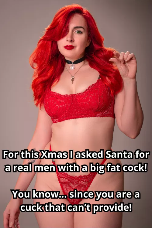 Although I'm pretty sure I'm on his naughty list! by MaiaRedhood