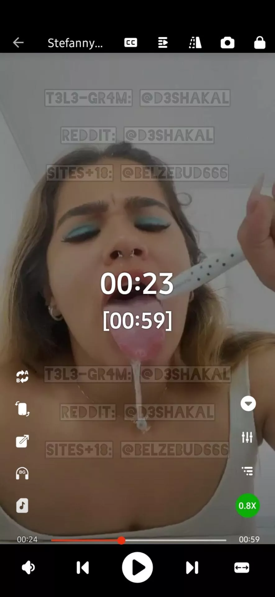 Brazilian Girl Big Tongue Fetish [Found] posted by d3shakal