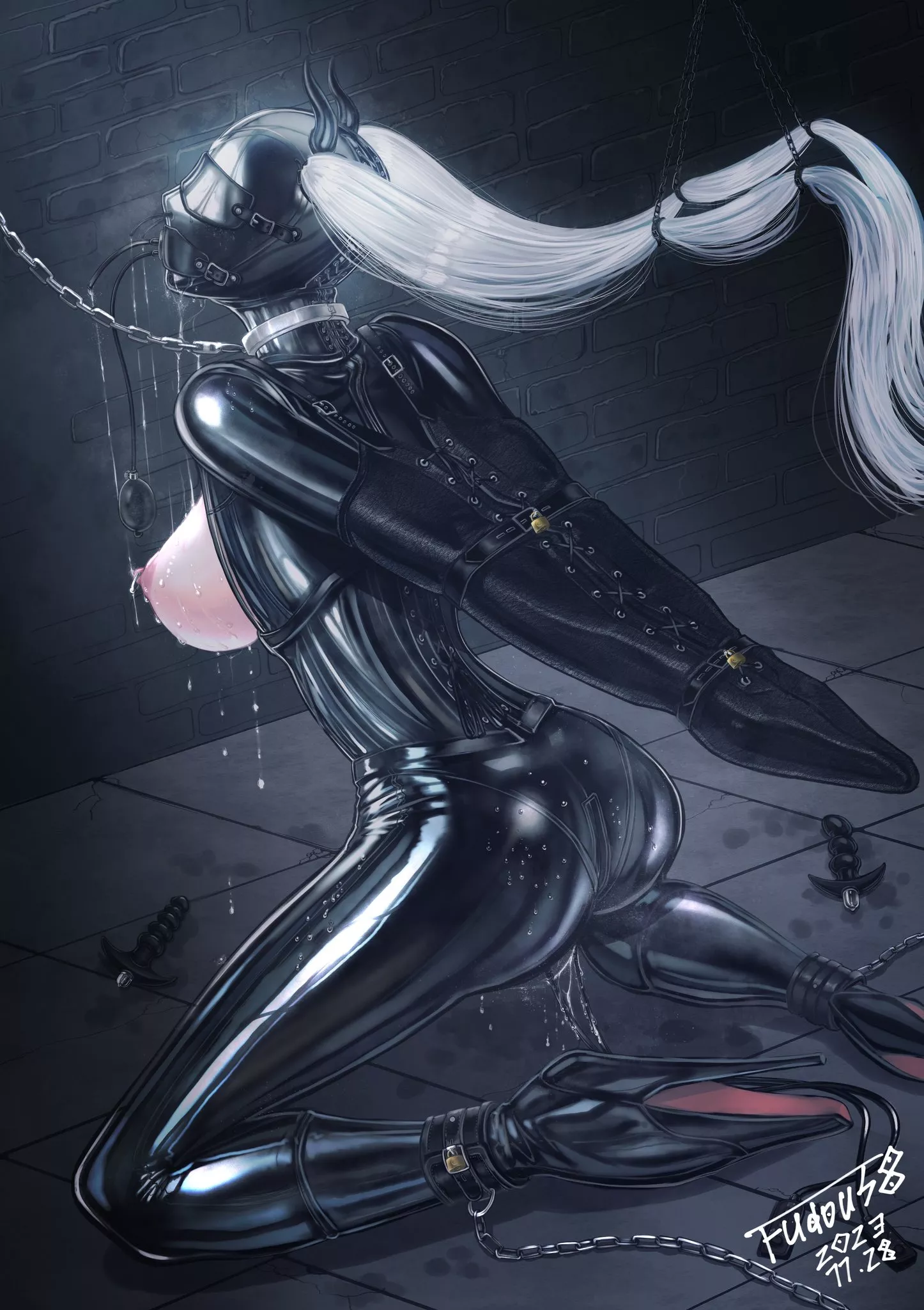 Demon queen captured (@fudou1983) posted by MxSummer