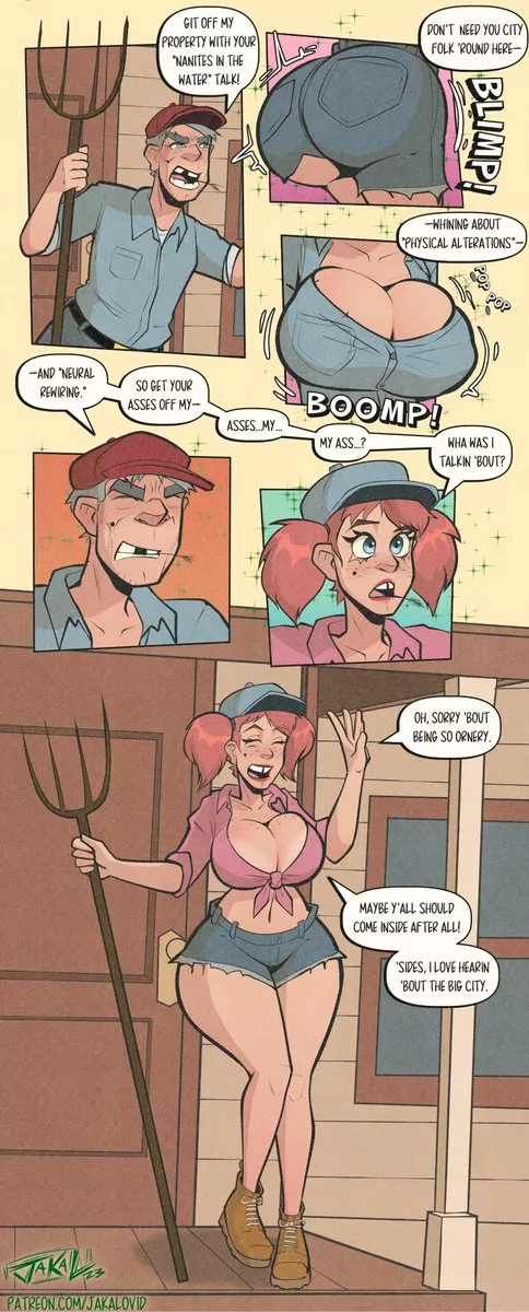 Grumpy no more [OC/MTF/Personality change] (JackalOvid) posted by HornyOnPlayer