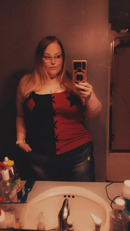 Harley Quinn top ❤️ by thickglitterpunkbish