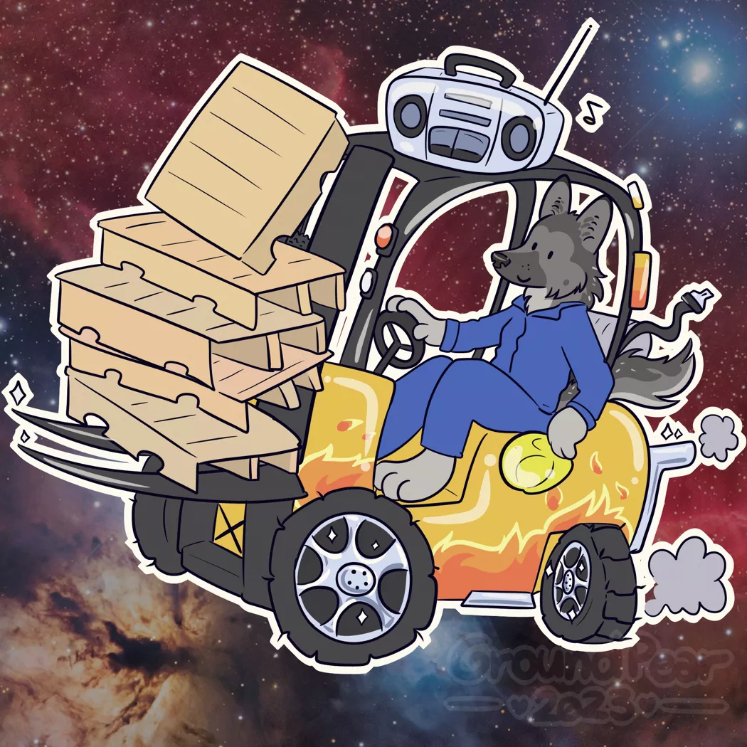 How do I tag this? He is working and this is not safe. (That's a recent commission I did, yeah) posted by ratgroundpear