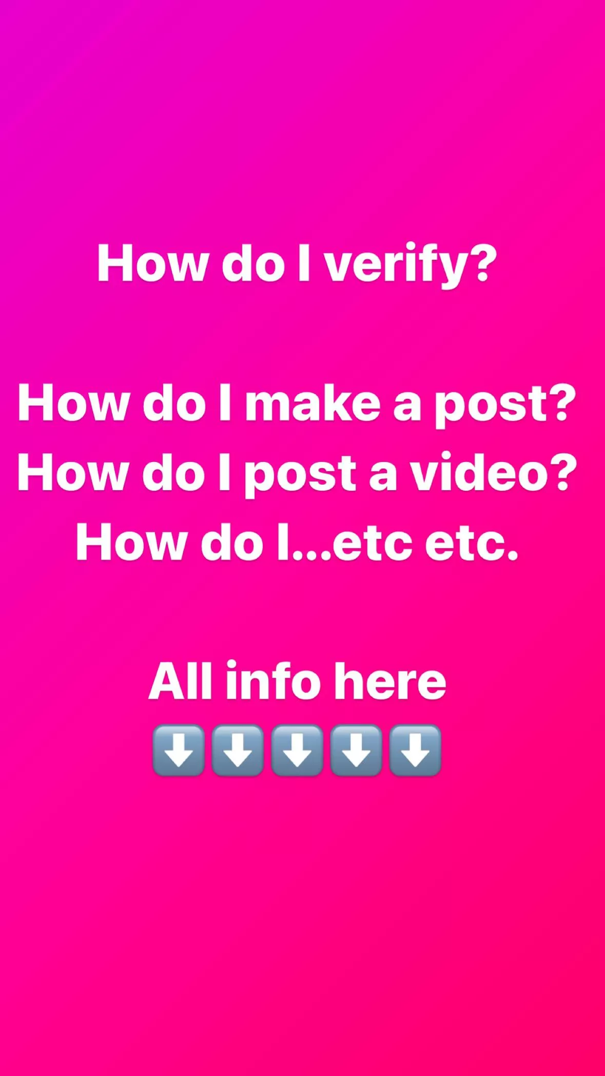🔰 How to verify / FAQ 🔰 posted by erickig91