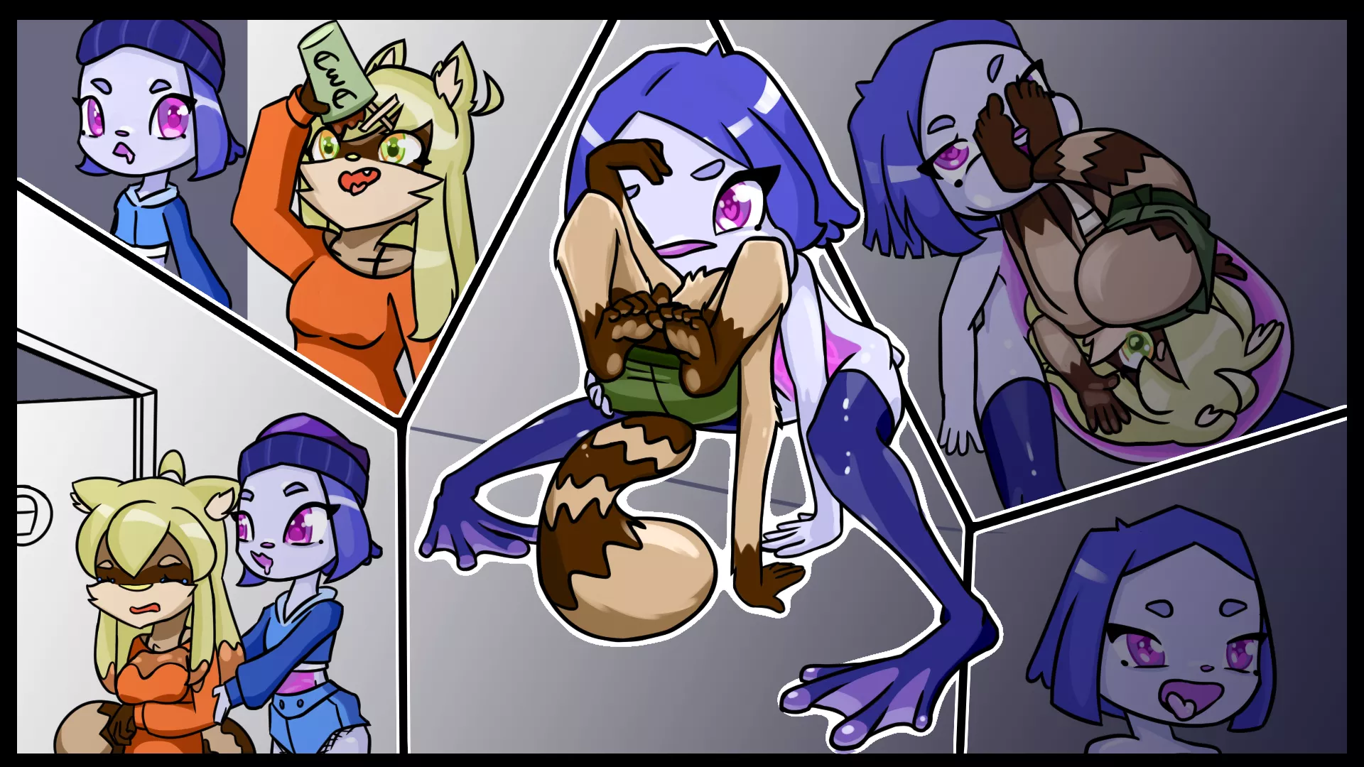 {image} Why ae their no frog furries, I made this vore comic to show off the potential posted by Chlorie0w0